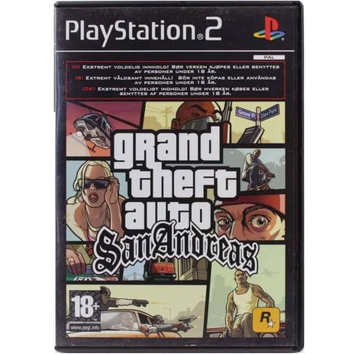 Grand Theft Auto: San Andreas (PS2)