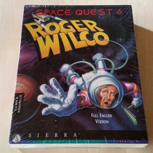 Space Quest 6: Roger Wilco in the Spinal Frontier (PC Big Box - Sealed)