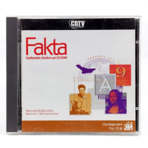 Fakta - Gyldendals Leksikon på CD-ROM (CDTV)