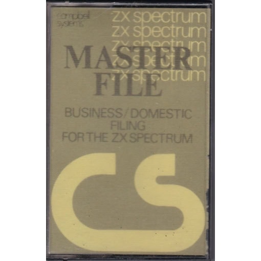 Masterfile + manual (ZX Spectrum)