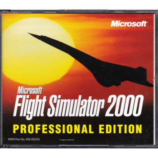 Microsoft Flight Simulator 2000 Professional Edition (PC Jewelcase)