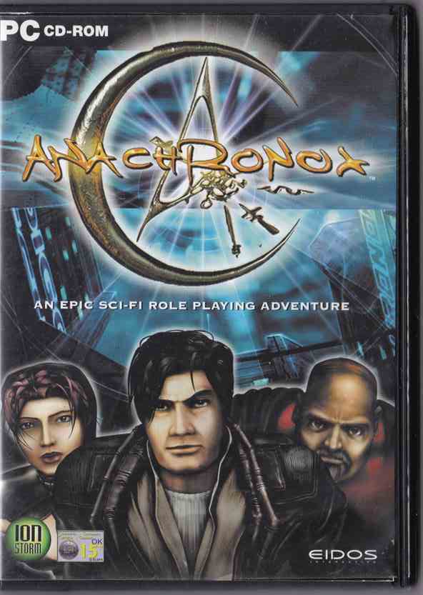 Jeu PC ANACHRONOX Version Française, Neuf Sous Blister D'origine, Développé Par Origin