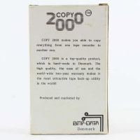 Copy 2000 (Commodore 64) m. kasse og manual