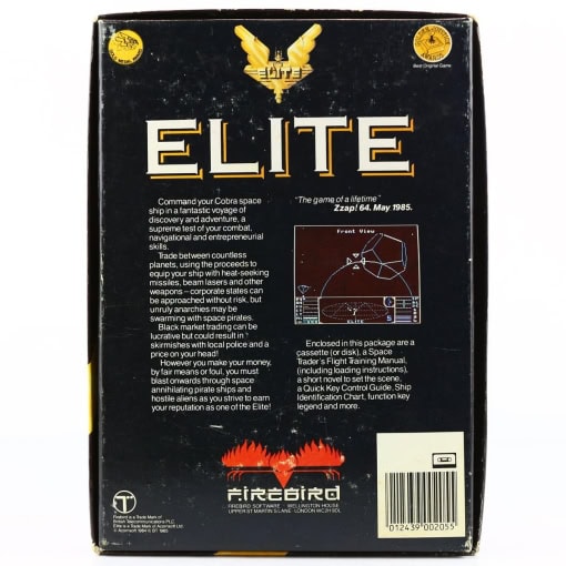 Elite: Gold Edition (C64 Cassette) - Image 2