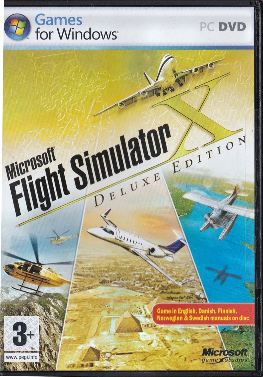 Microsoft Flight Simulator X - Deluxe Edition (PC)