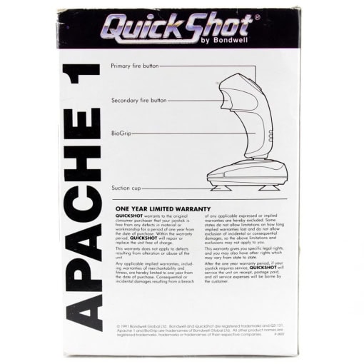 QuickShot Apache 1 QS-131 Joystick (Boxed) - Image 2