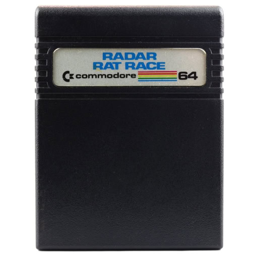 Radar Rat Race (C64 Cartridge)