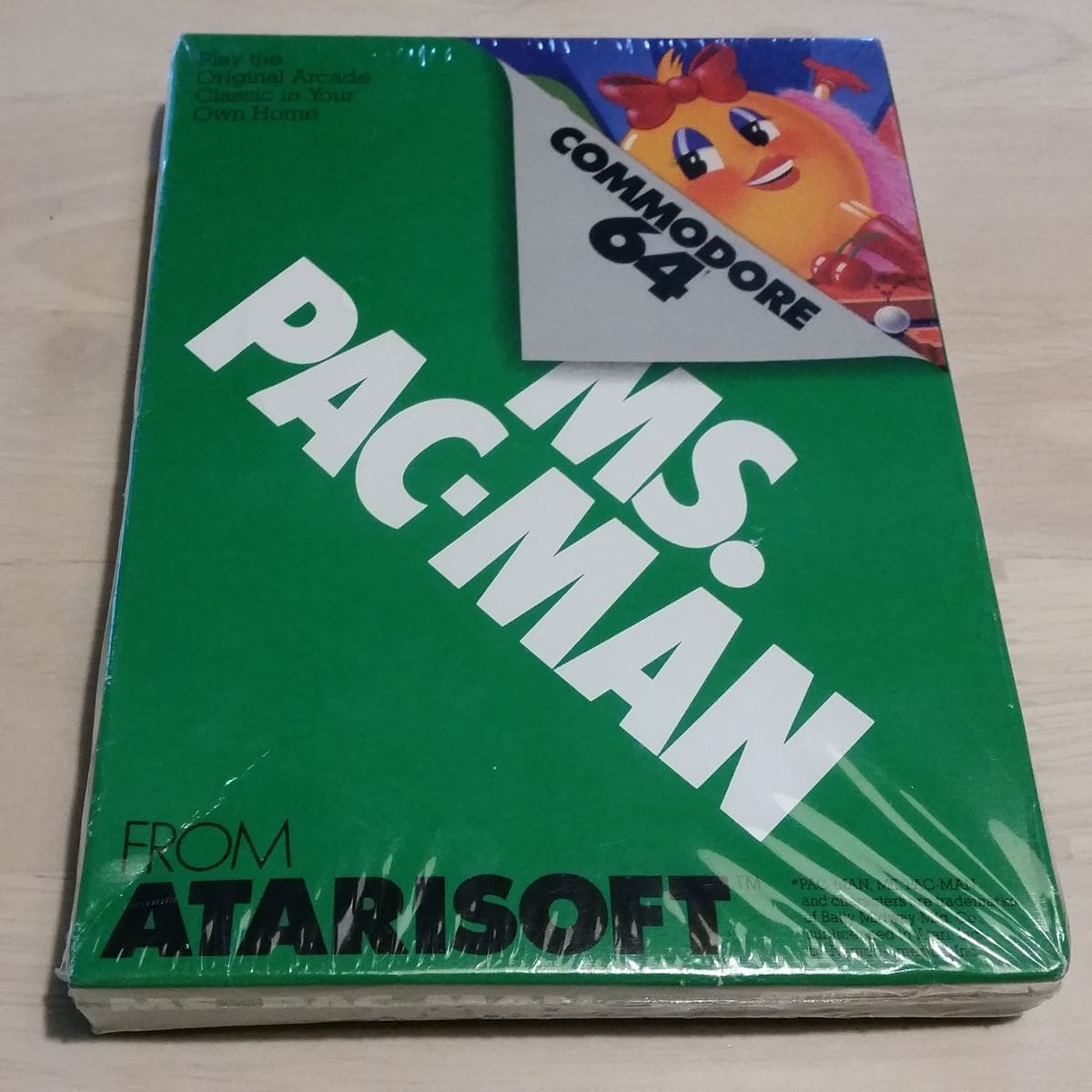 MS. PAC-MAN Sealed für C64 als Cartridge von Atarisoft