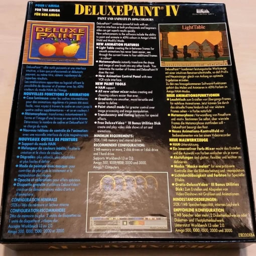 Deluxe Paint IV (Amiga) - Image 2