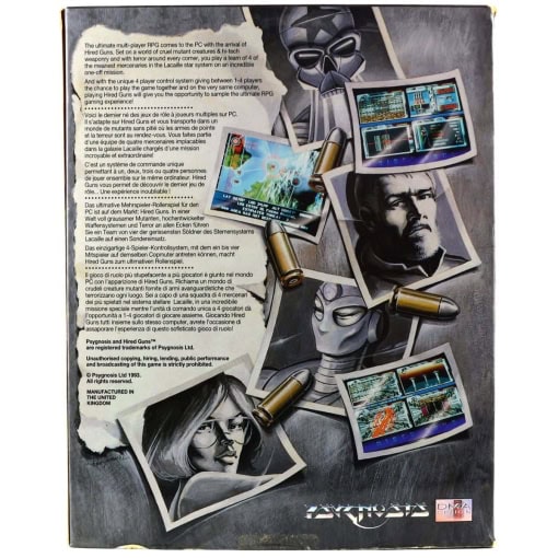 Hired Guns (Amiga, Big Box) - Image 2