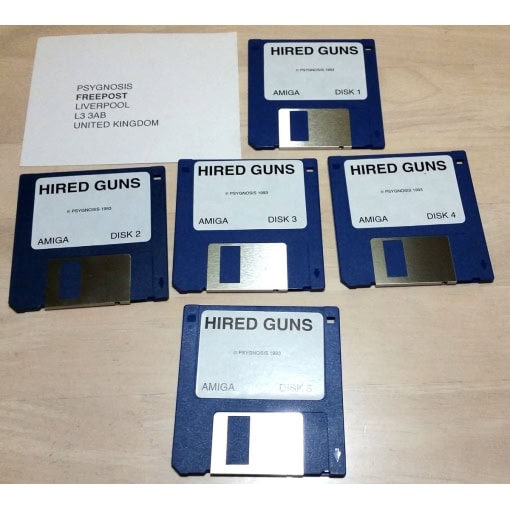 Hired Guns (Amiga, Big Box) - Image 3
