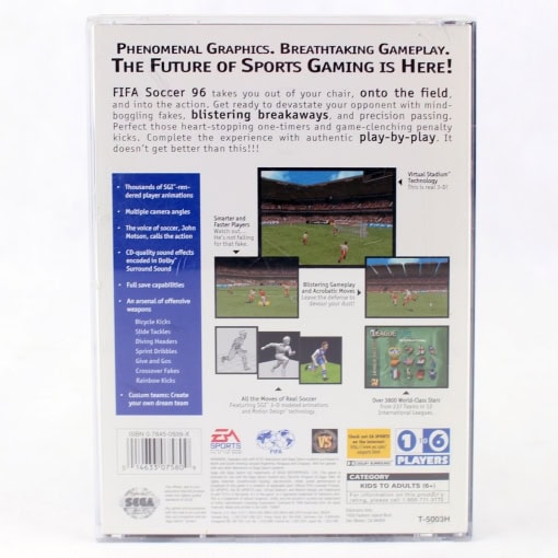 FIFA Soccer 96 (SEGA Saturn - USA) - Image 2
