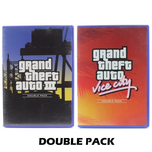 Grand Theft Auto Double Pack: GTA III & Vice City (PS2)