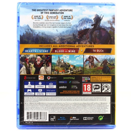 The Witcher 3: Wild Hunt - Game of The Year Edition (PS4) - Image 2