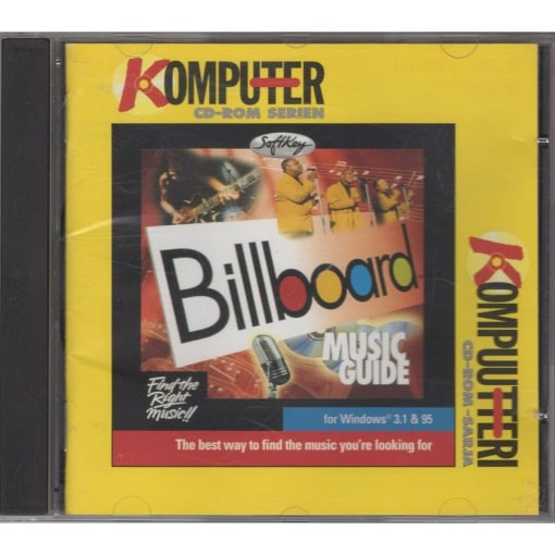 Billboard Music Guide (PC, Jewelcase, Software)