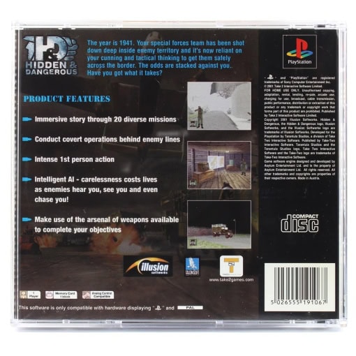 Hidden & Dangerous (PS1) - Image 2