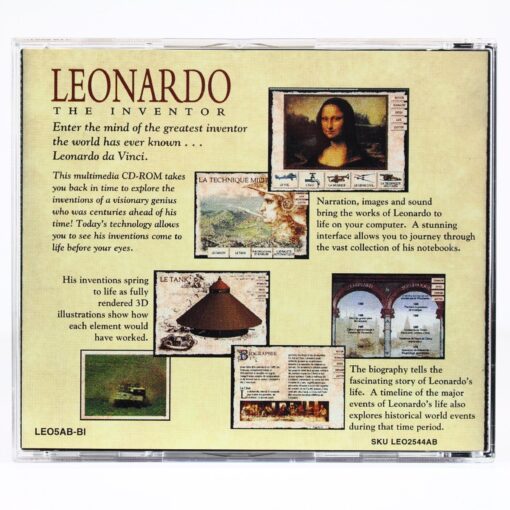 Leonardo the Inventor (PC Jewelcase – Komputer for alle) - Image 2