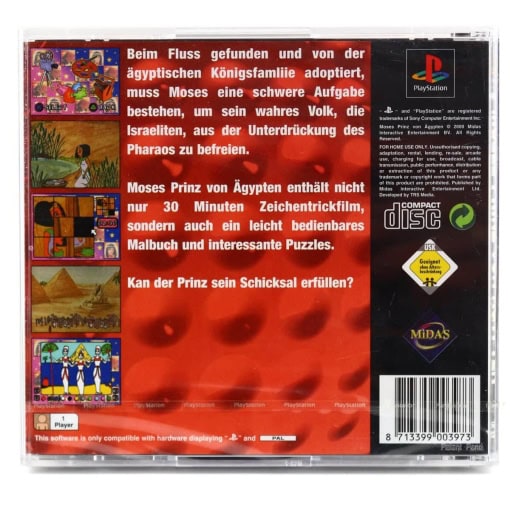Moses Prinz Von Ägypten (PS1 - Tysk) - Image 2