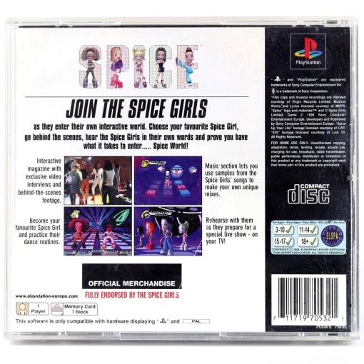 Spice World (PS1) - Image 2