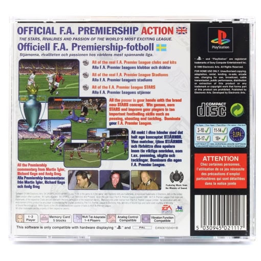 The F.A. Premier League STARS (PS1) - Image 2