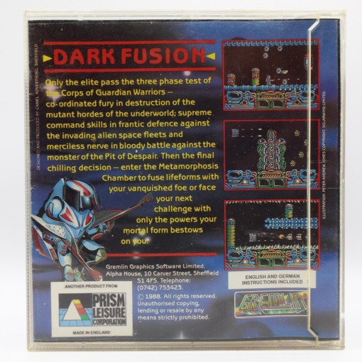 Dark Fusion (Amiga) - Mangler diskette! - Image 2