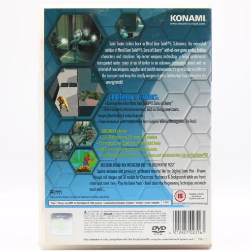 Metal Gear Solid 2: Substance (PS2) - Image 2