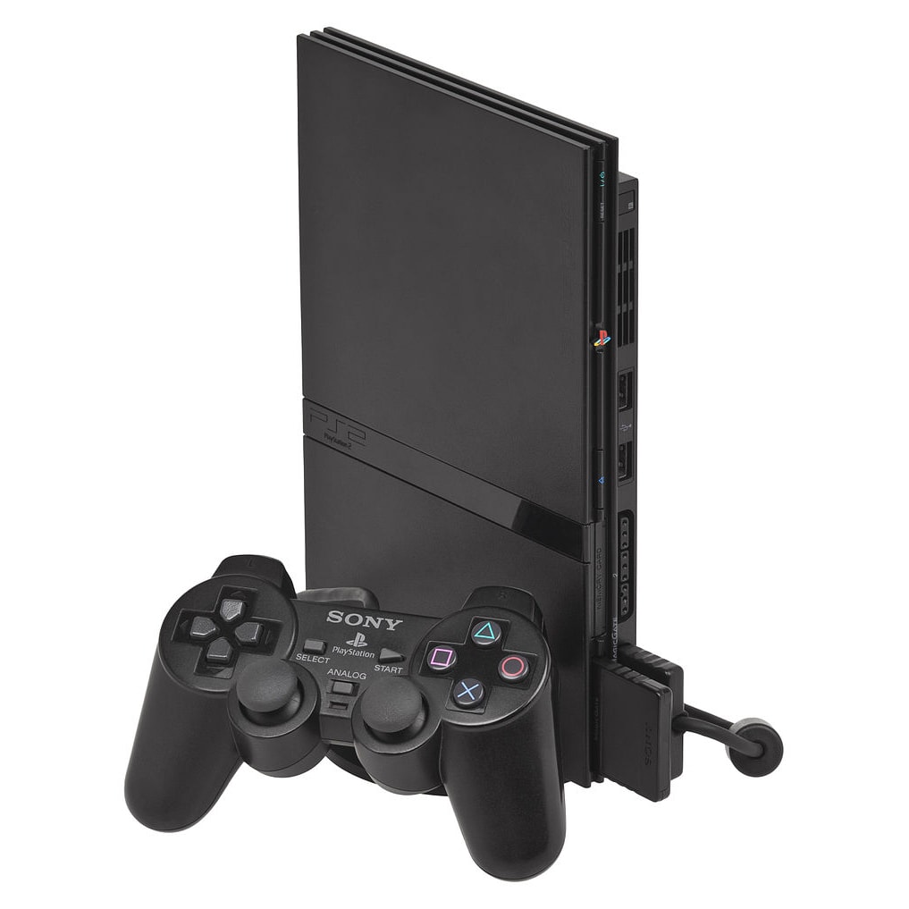 Senator Sprællemand Bekræfte Playstation 2 Slimline konsol (SCPH-90004) - WTS Retro - Køb her
