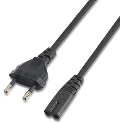 Strømkabel til spillekonsoller - 8-talsstik (Brugt) - 1.5 m - Image 2