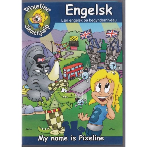 Pixeline: Engelsk - My name is Pixeline (PC og Mac)