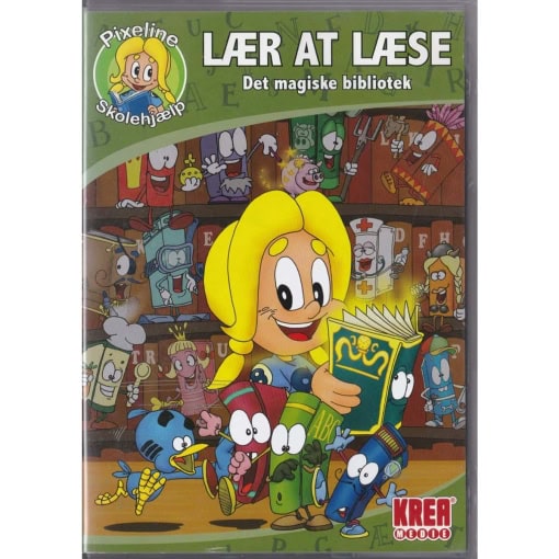Pixeline: Lær at læse - det magiske bibliotek (PC og Mac)