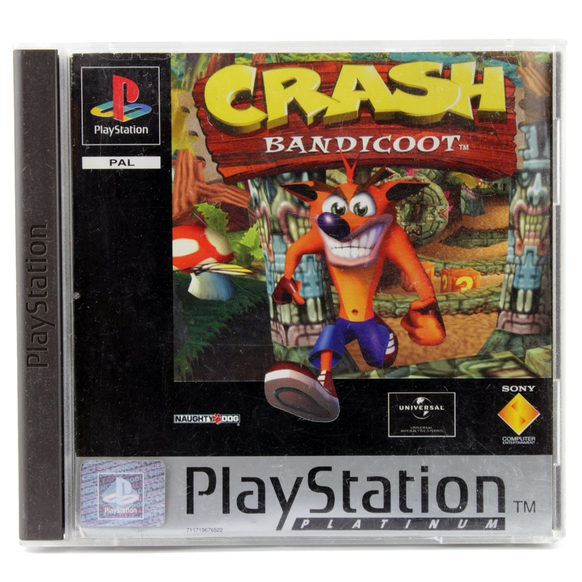 Crash bandicoot hotsell ps1 platinum