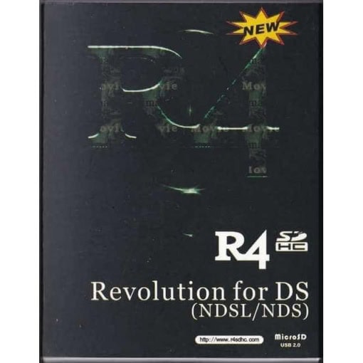 R4 SDHC + Micro SD card reader (Nintendo DS / DS Lite)