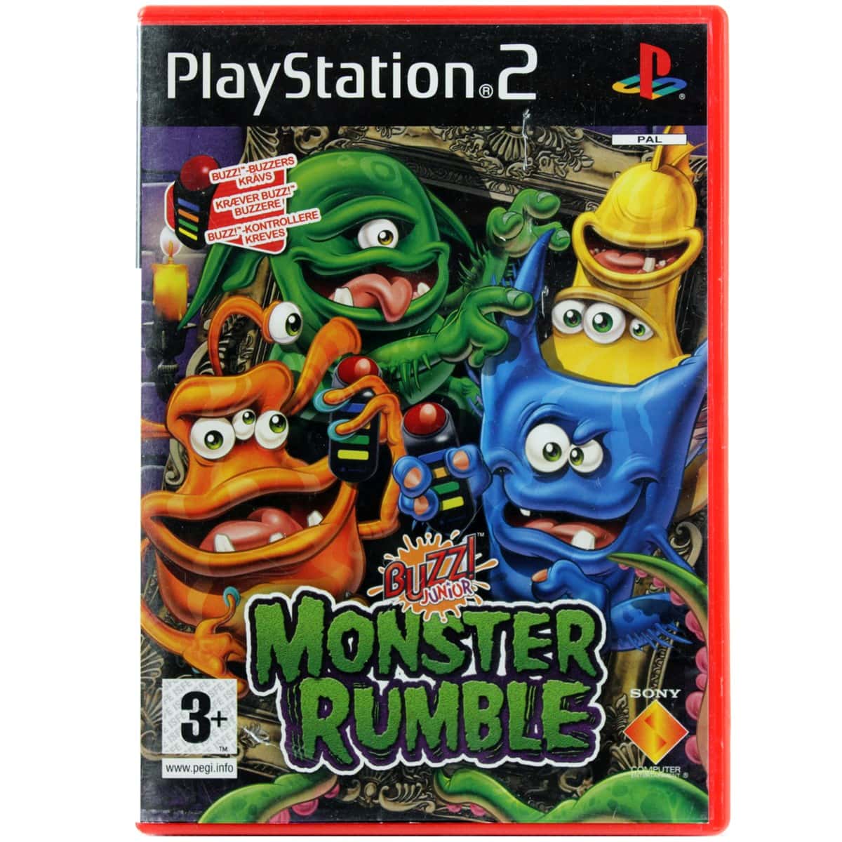 Buzz! Monster Rumble (PS2) - Brugt PS2 spil - WTS Retro