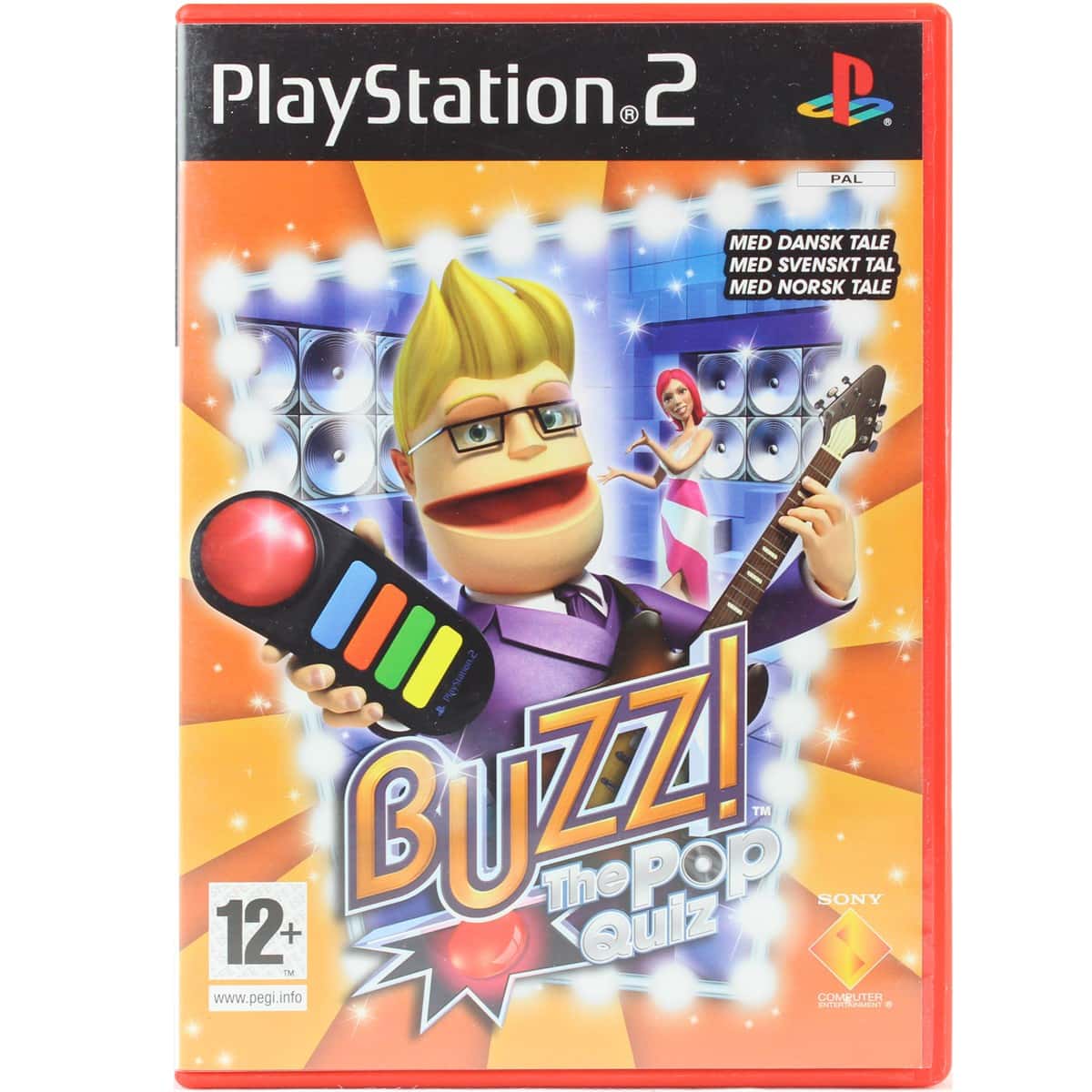 Buzz!: Pop Quiz (PS2) - Brugt spil - WTS Retro - Køb her