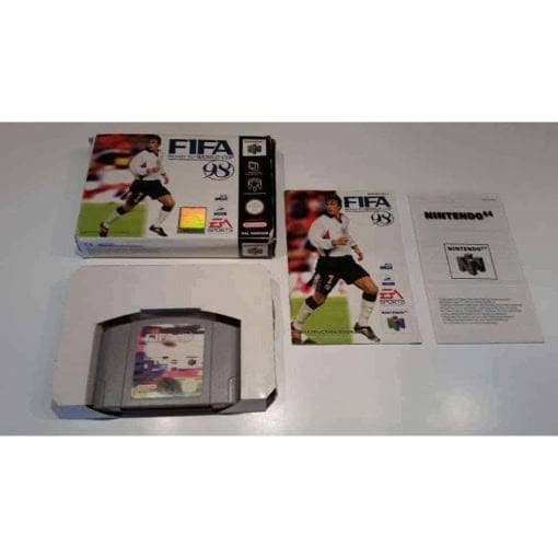 FIFA 98: Road to World Cup (N64) m. kasse - Image 2