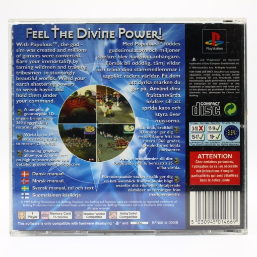 Populous: The Beginning (PS1) - Image 2