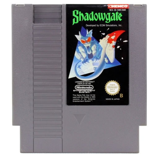 Shadowgate (Nintendo NES, PAL-B, SWE/SCN)