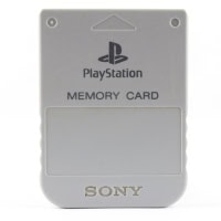 Sony 1MB Memory Card til Playstation 1 - Grå