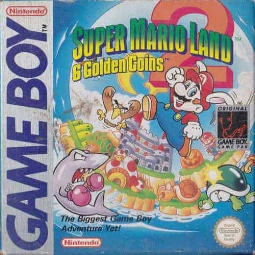 Super Mario Land 2: 6 Golden Coins (Game Boy - CIB - SCN)