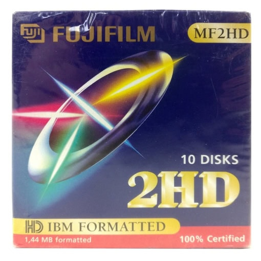 Fujifilm 2HD Disketter 1.44MB (10 PK)