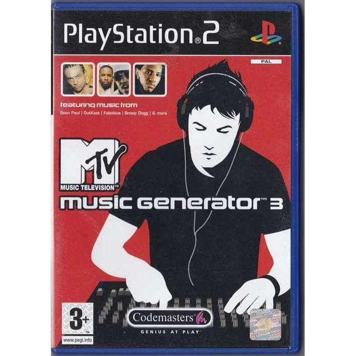 MTV Music Generator 2 PlayStation 2 PAL - Prix - Photo - Présentation