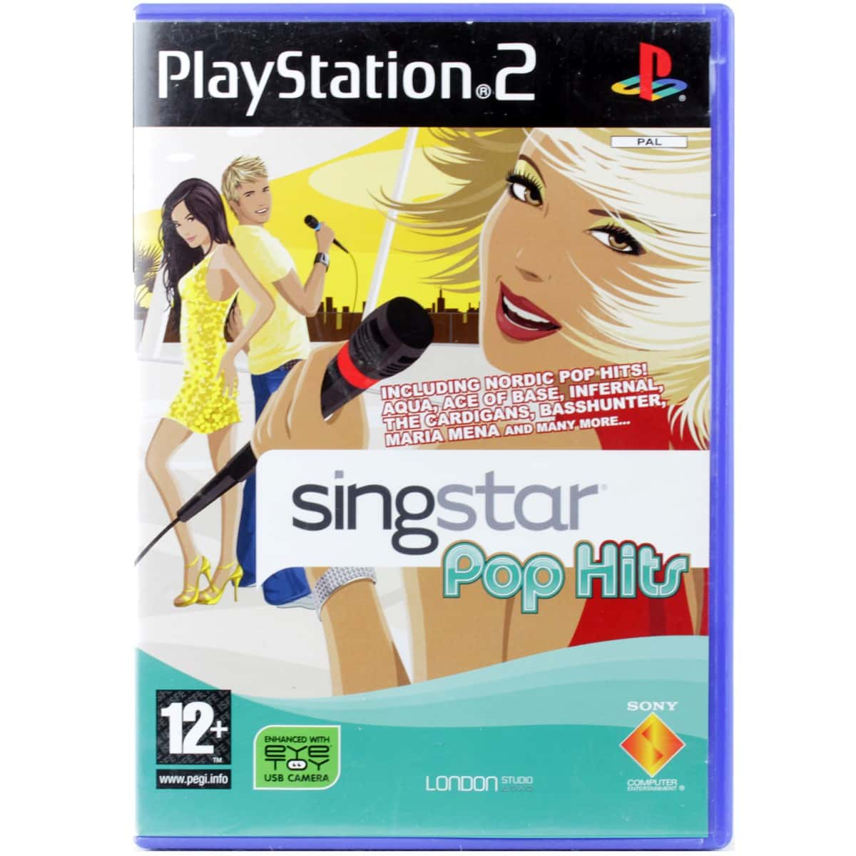 SingStar: Pop Hits (PS2) Brugt PS2 spil - WTS Retro - Køb spillet her