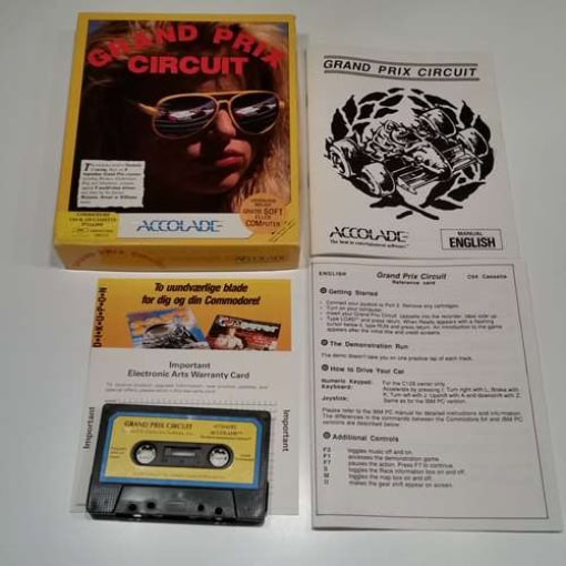 Grand Prix Circuit (C64 Cassette) - Image 3