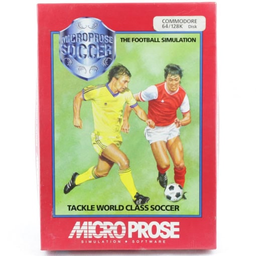 MicroProse Soccer (Commodore 64, Disk) - TOM KASSE