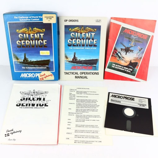 Silent Service (C64 Disk) inkl. dansk manual - Image 3