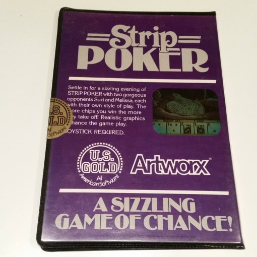 Strip Poker (Commodre 64, Disk) - Image 2
