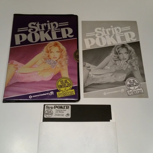 Strip Poker (Commodre 64, Disk) - Image 3