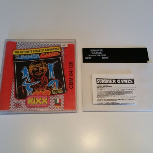 Summer Games (C64 Disk - Kixx) - Image 3