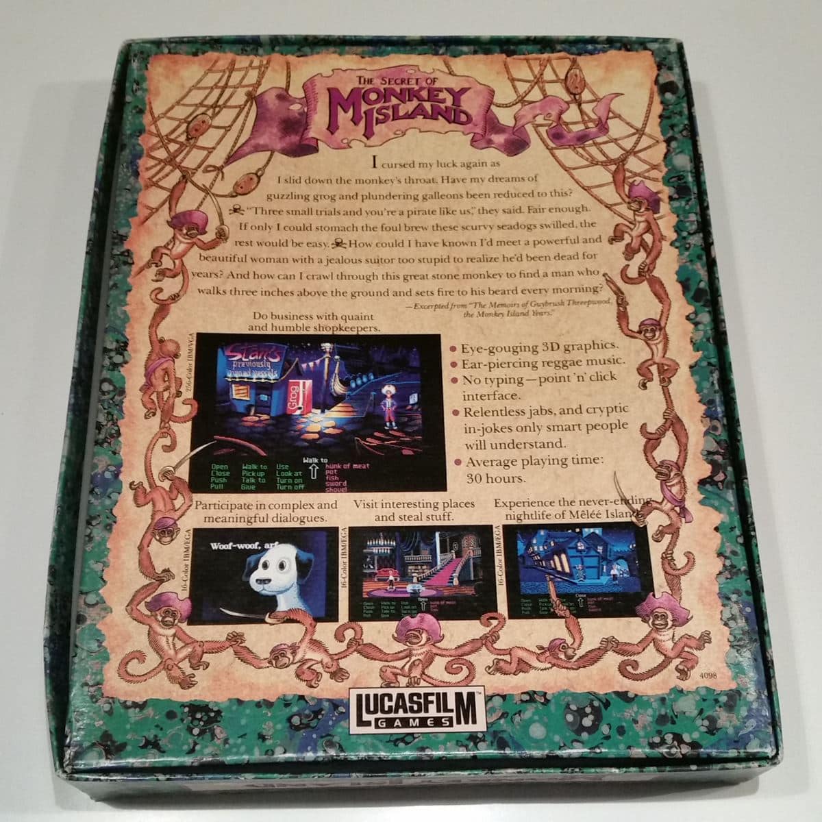 The Secret of Monkey Island sur Amiga