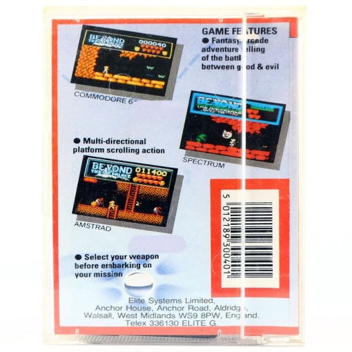 Beyond the Ice Palace (C64 Cassette) - Image 2